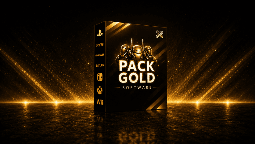 Pack Gold — jogos e emuladores configurados para PC